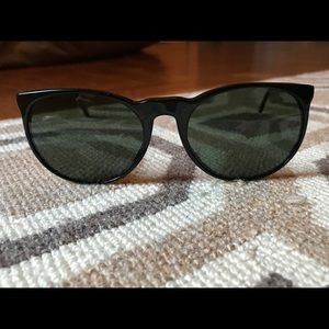 Polo Ralph Lauren PH4051P Black Green Sunglasses